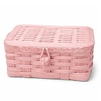 Amazon.co.jp: ミニかご作成キット クラフトバンド 手芸用紙バンド 蓋